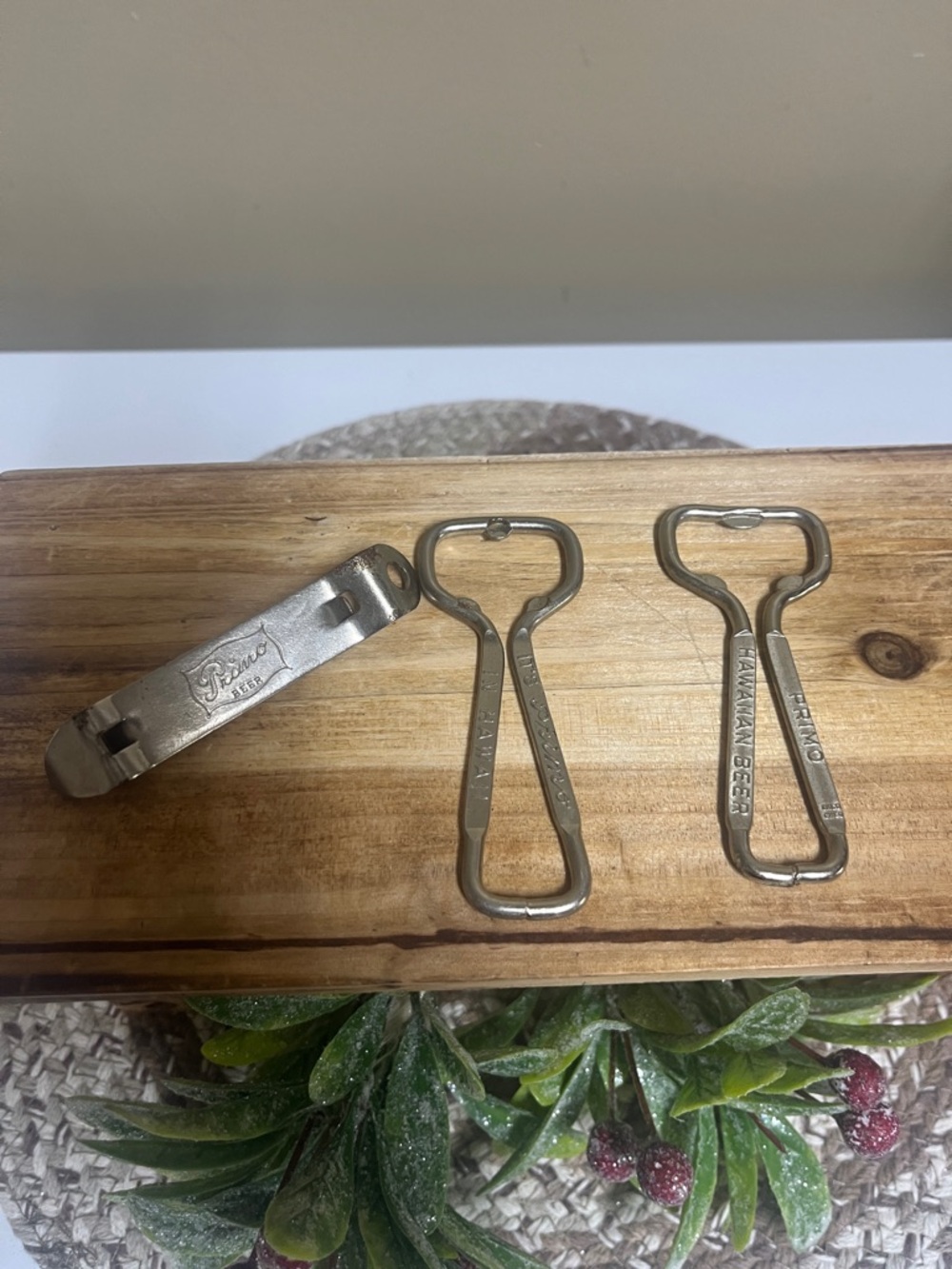 Primo  Beer VTG  hand can openers(3)